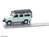 Land Rover Defender 110 teal 1:64 Master Diecast Scale Model Car Collectible | British 4x4 SUV | Buy in India