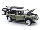 Land Rover Defender 110 Green 1:18 HMB Licensed Diecast Scale Model SUV Collectible | British 4x4 | Buy in India