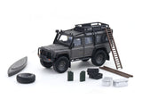 Land Rover Defender 110 Grey 1:64 Decode Diecast Scale Model Car Collectible | British 4x4 SUV | Buy in India