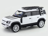 Land Rover Defender 110 White 1:18 HMB Licensed Diecast Scale Model SUV Collectible | British 4x4 | Buy in India