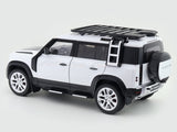 Land Rover Defender 110 White 1:18 HMB Licensed Diecast Scale Model SUV Collectible | British 4x4 | Buy in India