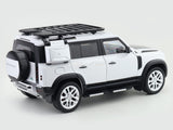 Land Rover Defender 110 White 1:18 HMB Licensed Diecast Scale Model SUV Collectible | British 4x4 | Buy in India