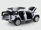 Land Rover Defender 110 White 1:18 HMB Licensed Diecast Scale Model SUV Collectible | British 4x4 | Buy in India