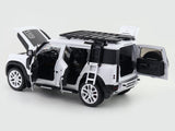 Land Rover Defender 110 White 1:18 HMB Licensed Diecast Scale Model SUV Collectible | British 4x4 | Buy in India