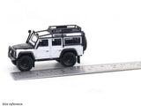 Land Rover Defender 110 White 1:64 Decode Diecast Scale Model Car Collectible | British 4x4 SUV | Buy in India
