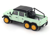 Land Rover Defender 6x6 light green 1:64 GCD diecast scale model car miniature collectible