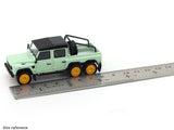 Land Rover Defender 6x6 light green 1:64 GCD diecast scale model car miniature collectible
