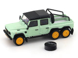 Land Rover Defender 6x6 light green 1:64 GCD diecast scale model car miniature collectible