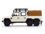 Land Rover Defender 6x6 off white 1:64 GCD diecast scale model car miniature collectible