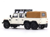 Land Rover Defender 6x6 off white 1:64 GCD diecast scale model car miniature collectible