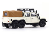 Land Rover Defender 6x6 off white 1:64 GCD diecast scale model car miniature collectible
