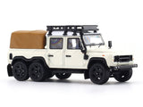 Land Rover Defender 6x6 off white 1:64 GCD diecast scale model car miniature collectible