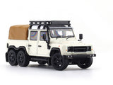 Land Rover Defender 6x6 off white 1:64 GCD diecast scale model car miniature collectible