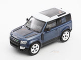 Land Rover Defender 90 Blue 1:64 Shadow Pro Diecast Model Car | Off-Road Adventure Collectible | Buy in India