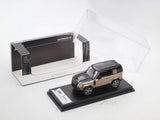 Land Rover Defender 90 Brown 1:64 Shadow Pro Diecast Model Car | Off-Road Adventure Collectible | Buy in India