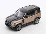 Land Rover Defender 90 Brown 1:64 Shadow Pro Diecast Model Car | Off-Road Adventure Collectible | Buy in India
