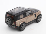Land Rover Defender 90 Brown 1:64 Shadow Pro Diecast Model Car | Off-Road Adventure Collectible | Buy in India