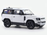 Land Rover Defender 90 white 1:24 Welly Licensed Diecast Scale Model Car Collectible