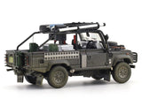 Land-Rover Defender Pickup Tomb Raider Dirt 1:64 Street Warrior diecast scale model car miniature