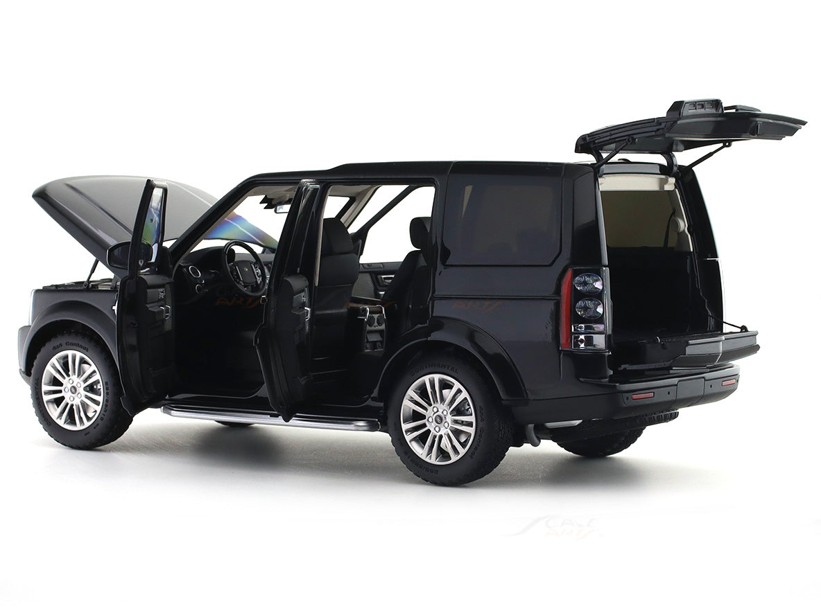 Land Rover Discovery 4 Black 1:18 Scale Model | WHELART Luxury SUV