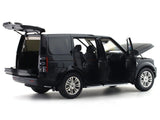 Land Rover Discovery 4 Black 1:18 Scale Model | WHELART Luxury SUV Diecast