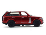 Land Rover Range Rover like red pull back alloy toy