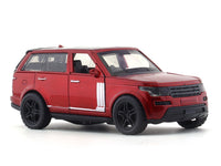 Land Rover Range Rover like red pull back alloy toy