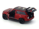 Land Rover Range Rover like red pull back alloy toy