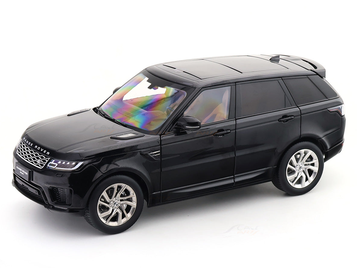 1/43 Range Rover サントリーニブラック Land Rover Range Rover Sport Black 1:18 Scale Model | WHELART