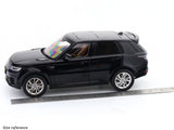 Land Rover Range Rover Sport Black 1:18 Scale Model | WHELART Luxury SUV Diecast