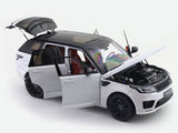 Land Rover Range Rover Sport White 1:18 Scale Model | WHELART Luxury SUV Diecast