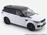 Land Rover Range Rover Sport White 1:18 Scale Model | WHELART Luxury SUV Diecast