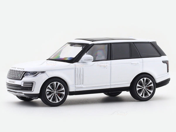 Land-Rover Range Rover White 1:64 Masadi diecast scale model miniature car collectible