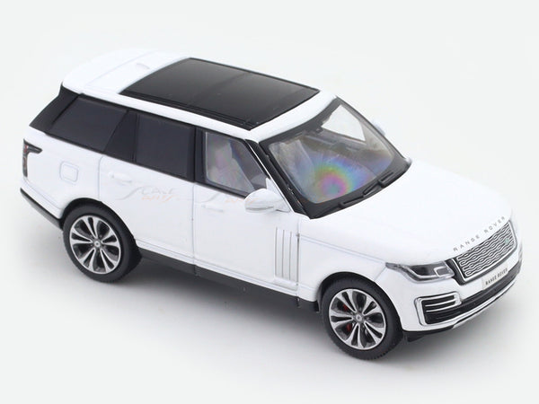 Land-Rover Range Rover White 1:64 Masadi diecast scale model miniature ...