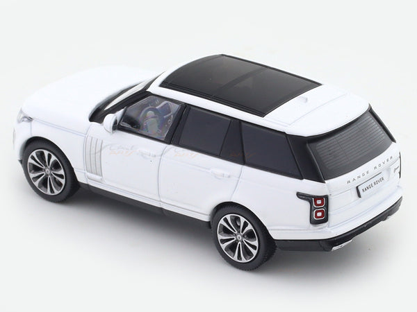 Land-Rover Range Rover White 1:64 Masadi diecast scale model miniature ...