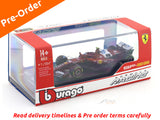 Pre Order : 2025 Ferrari SF25 No 44 1:64 Bburago Licensed Diecast Formula 1 Scale Model Car Collectible