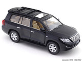Lexus LX-570 Black 1:32 licensed diecast Scale Model car collectible
