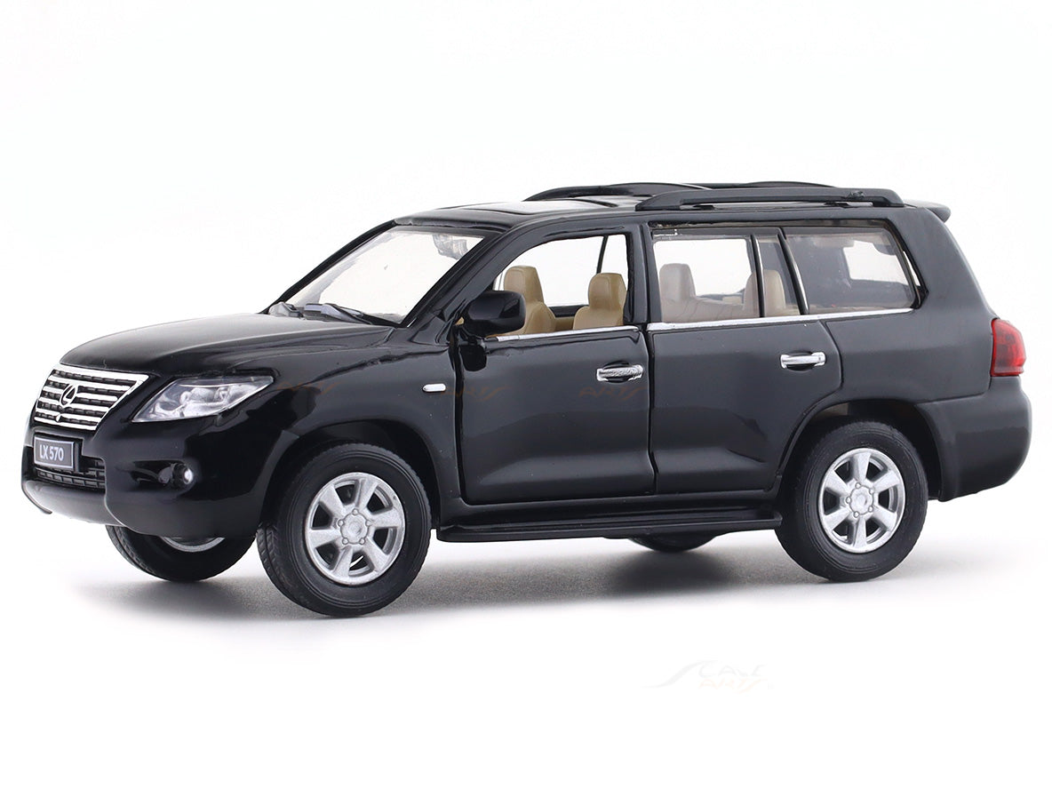 Lexus LX-570 Black 1:32 MSZ licensed diecast Scale Model car