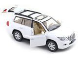 Lexus LX-570 White 1:32 licensed diecast Scale Model car collectible