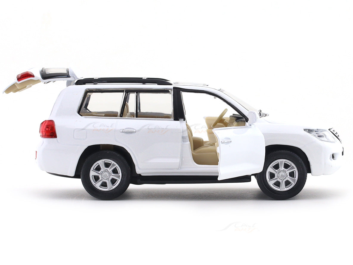 Lexus LX-570 White 1:32 MSZ licensed diecast Scale Model car
