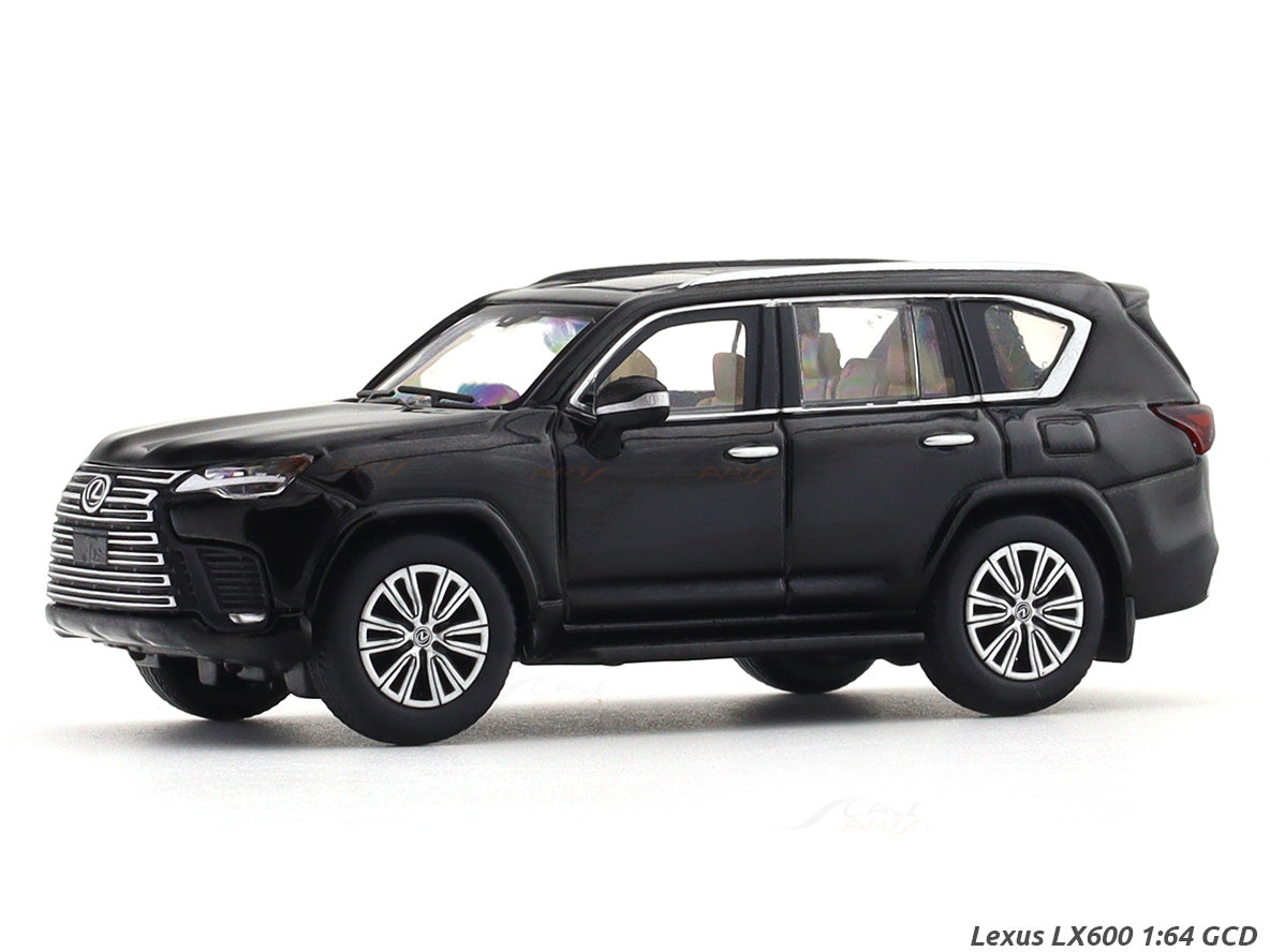 Lexus LX600 black 1:64 GCD diecast scale model car miniature ...