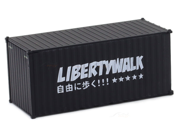 Liberty Walk 1:64 Diecast Metal Container Scale Model Collectible
