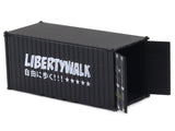 Liberty Walk 1:64 Diecast Metal Container Scale Model Collectible