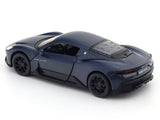 Maserati MC20 blue 1:33 MSZ licensed pullback diecast Scale Model car collectible