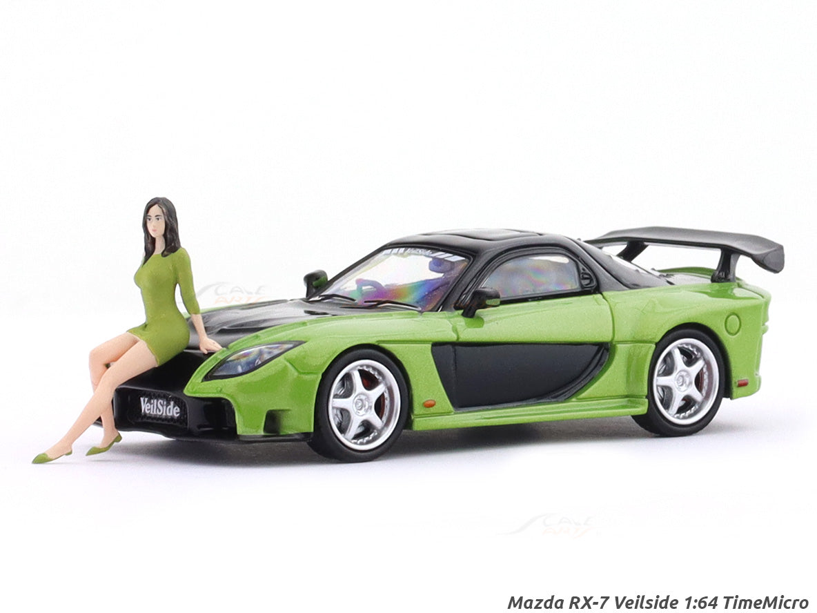 1/64 ヴェイルサイド マツダ RX-7 フィギュアつき TIMEMICRO TimeMicro Mazda RX-7 VeilSide Fast And Furious (With Figure