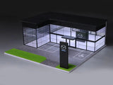 Mazda Showroom Double Layer 1:64 MoreArt Diorama with LED Lights | Diecast Display