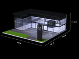 Mazda Showroom Double Layer 1:64 MoreArt Diorama with LED Lights | Diecast Display