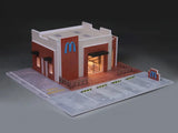 McDonald’s Restaurant 1:64 MoreArt Diorama with LED Lights | Diecast Display