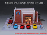 McDonald’s Restaurant 1:64 MoreArt Diorama with LED Lights | Diecast Display