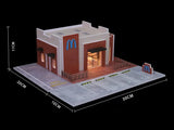 McDonald’s Restaurant 1:64 MoreArt Diorama with LED Lights | Diecast Display